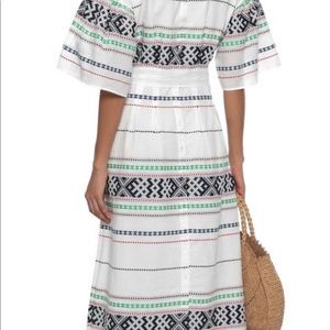 Joie Lilianalia Embroidered Midi Dress